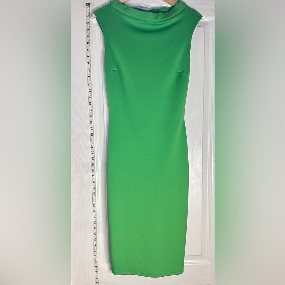 New York & Company Sleeveless Green Midi Dress, Size XS